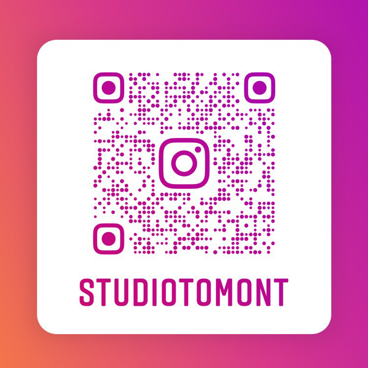 studiotomont.instagramQRコード